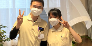 スタッフ頑張ってます